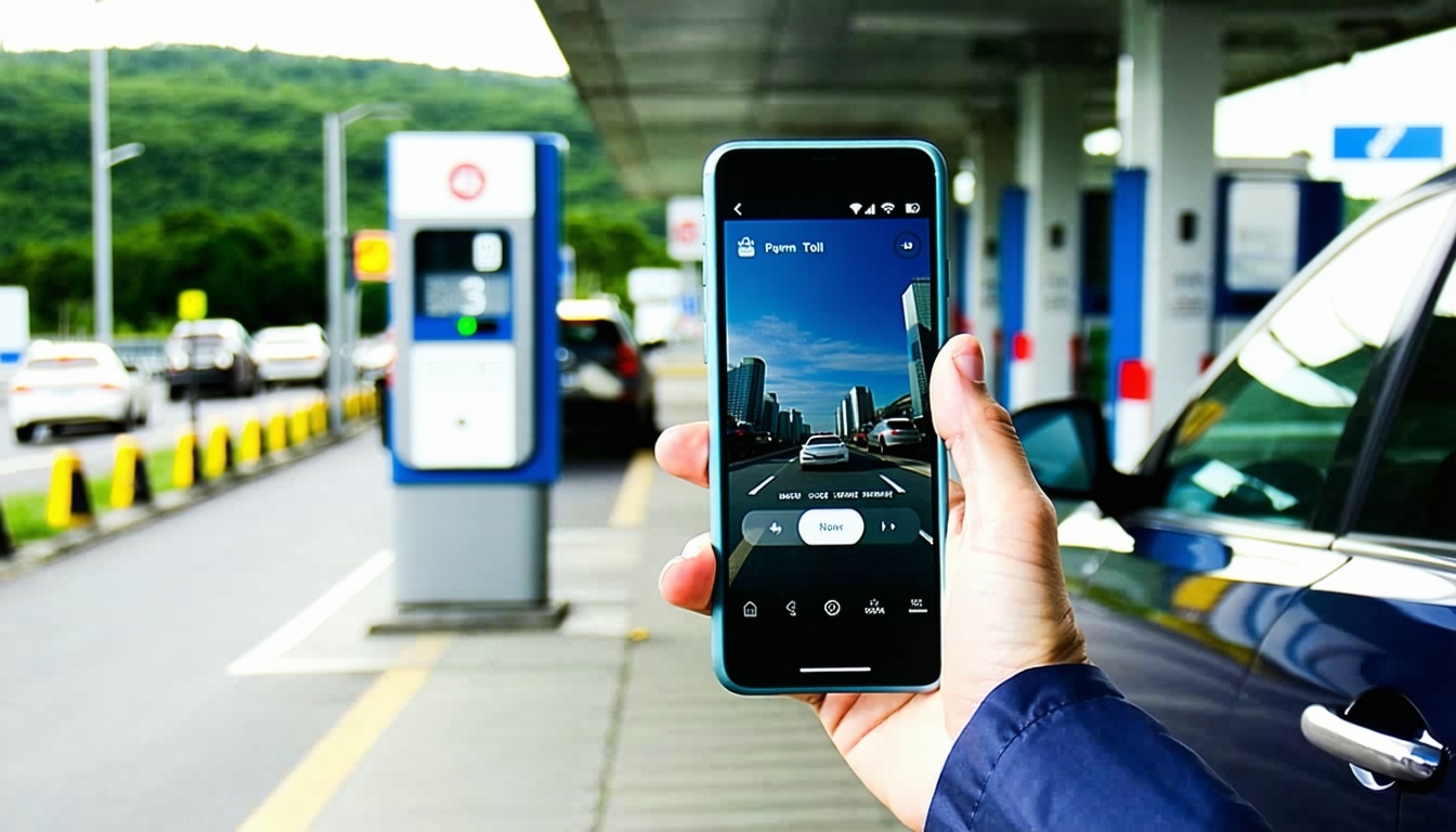 User-friendly toll payment app